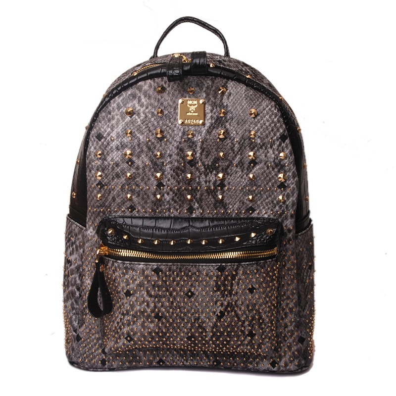 2014 NEW Sytle MCM Studded Backpack NO.0038